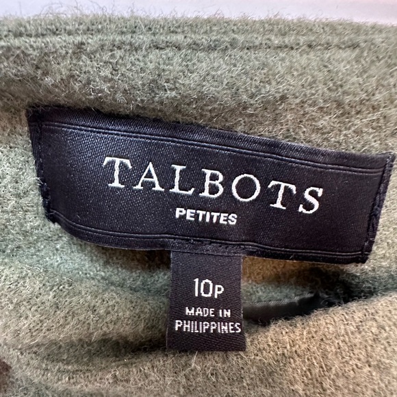 Tweed felt skirt. Talbots. 10P - Picture 2 of 5